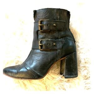 Free bird “Joey” black booties